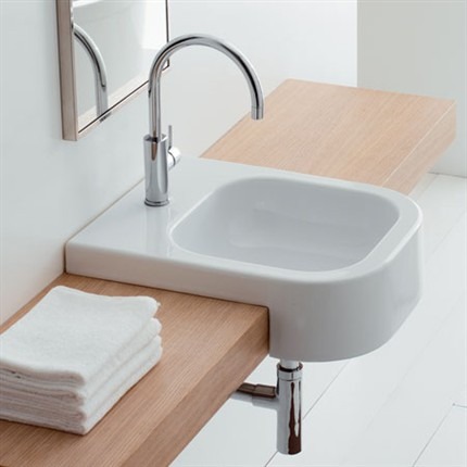 Lavabo semi incasso